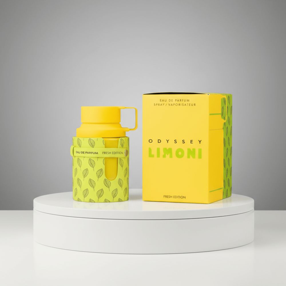 Odyssey Limoni Fresh by Armaf, 3.4 oz EDP Spray for Unisex - Unik Glow