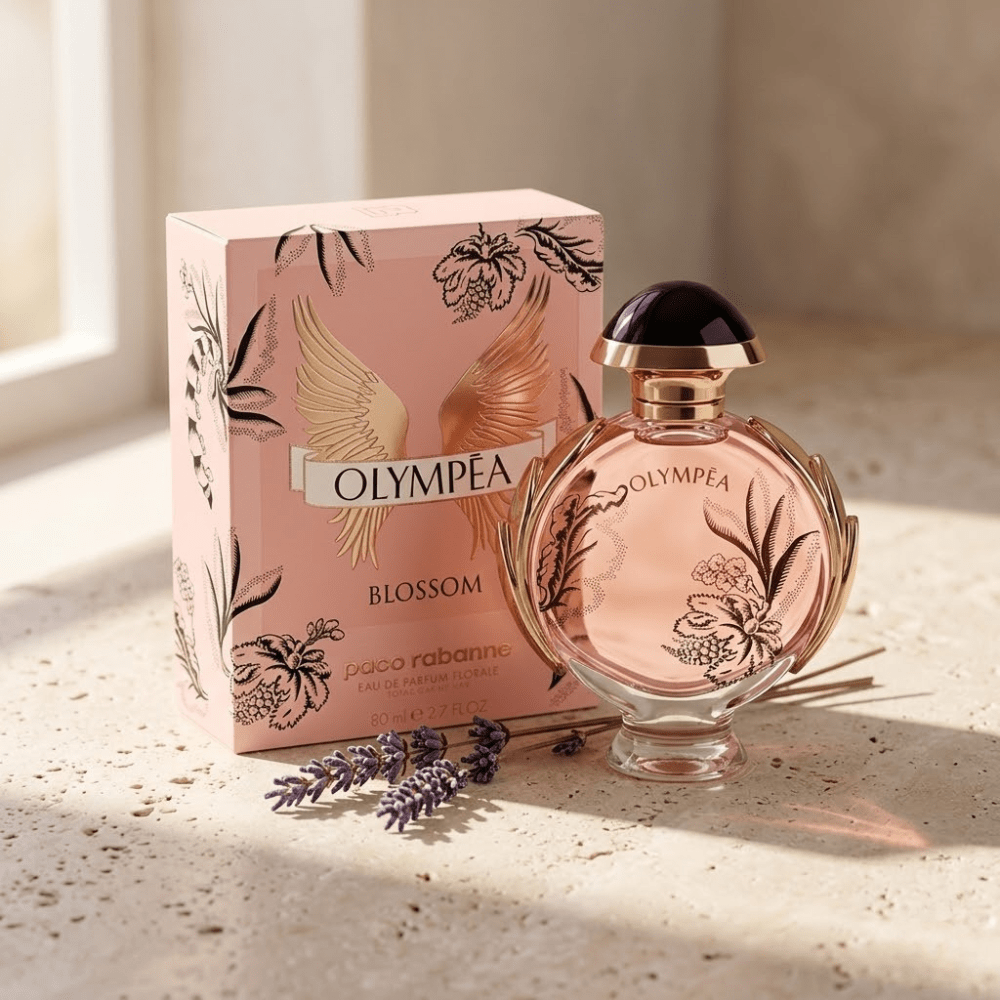 Olympea Blossom by Paco Rabanne, 2.7 oz EDP Florale Spray for Women - Unik Glow