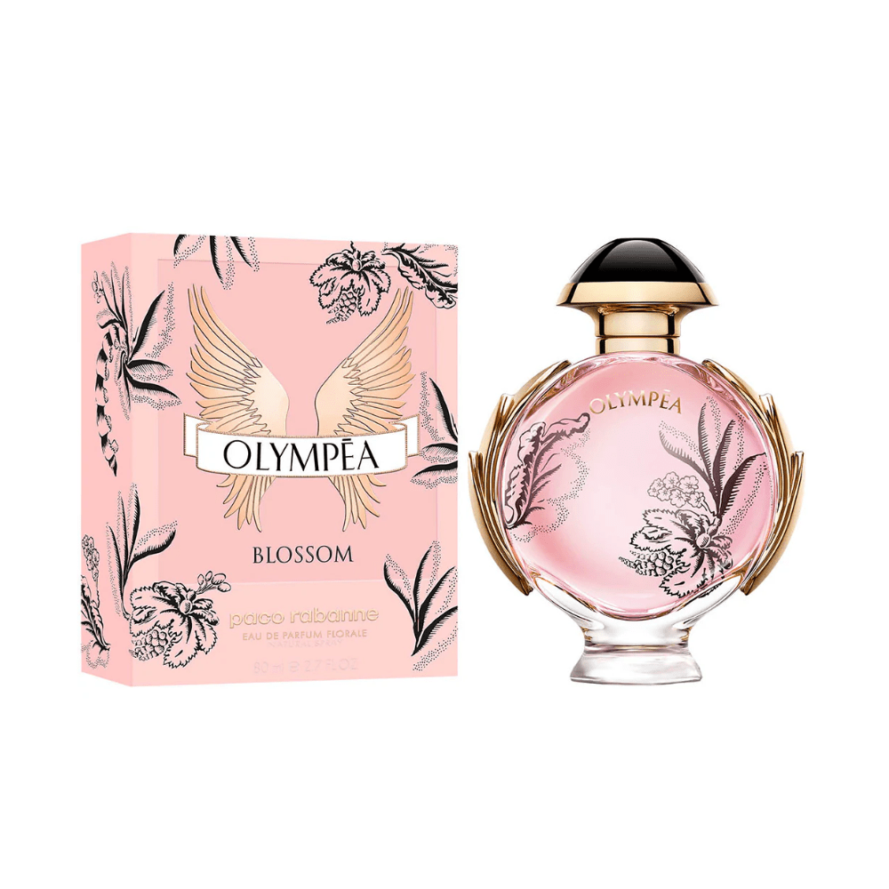 Olympea Blossom by Paco Rabanne, 2.7 oz EDP Florale Spray for Women - Unik Glow
