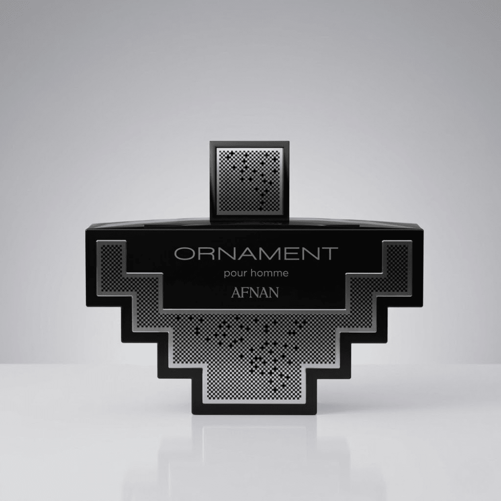 Ornament Pour Homme by Afnan, 3.4 oz Eau De Pafum Spray for Men - Unik Glow