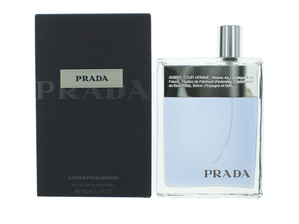 Prada Amber by Prada, 3.4 oz EDT Spray for Men - UnikGlow