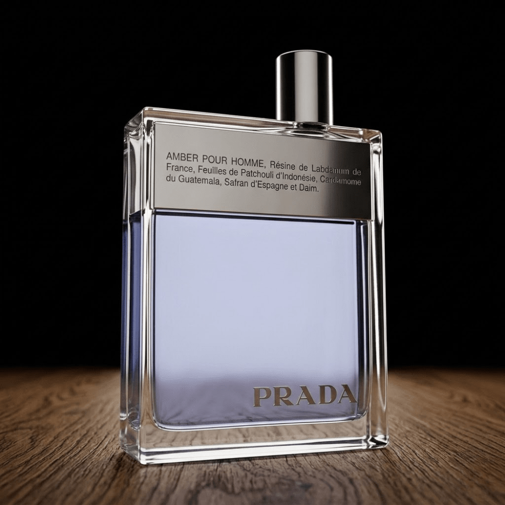 Prada Amber by Prada, 3.4 oz EDT Spray for Men - Unik Glow