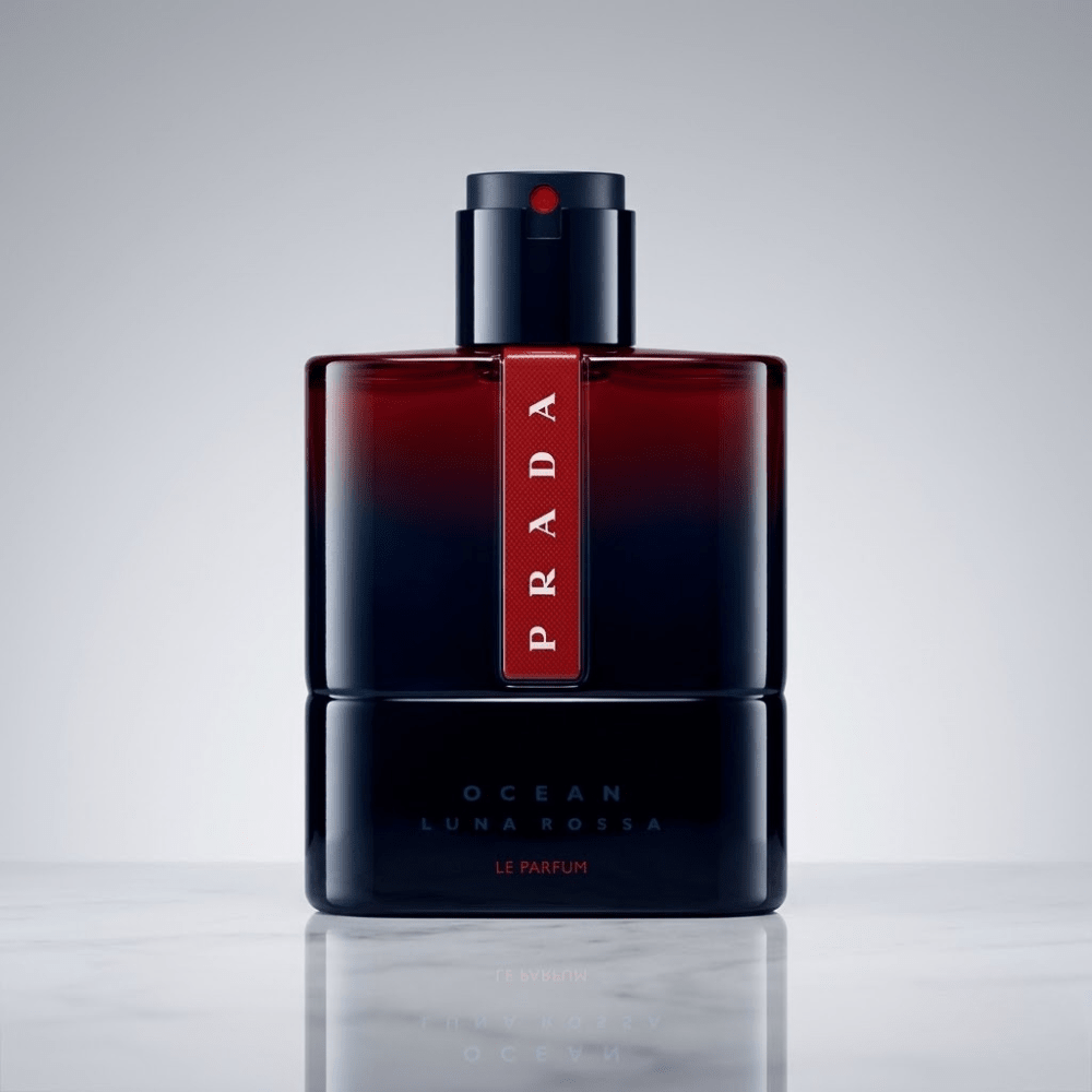 Prada Luna Rossa Ocean Le Parfum by Prada, 3.3 oz Parfum Spray for Men - Unik Glow