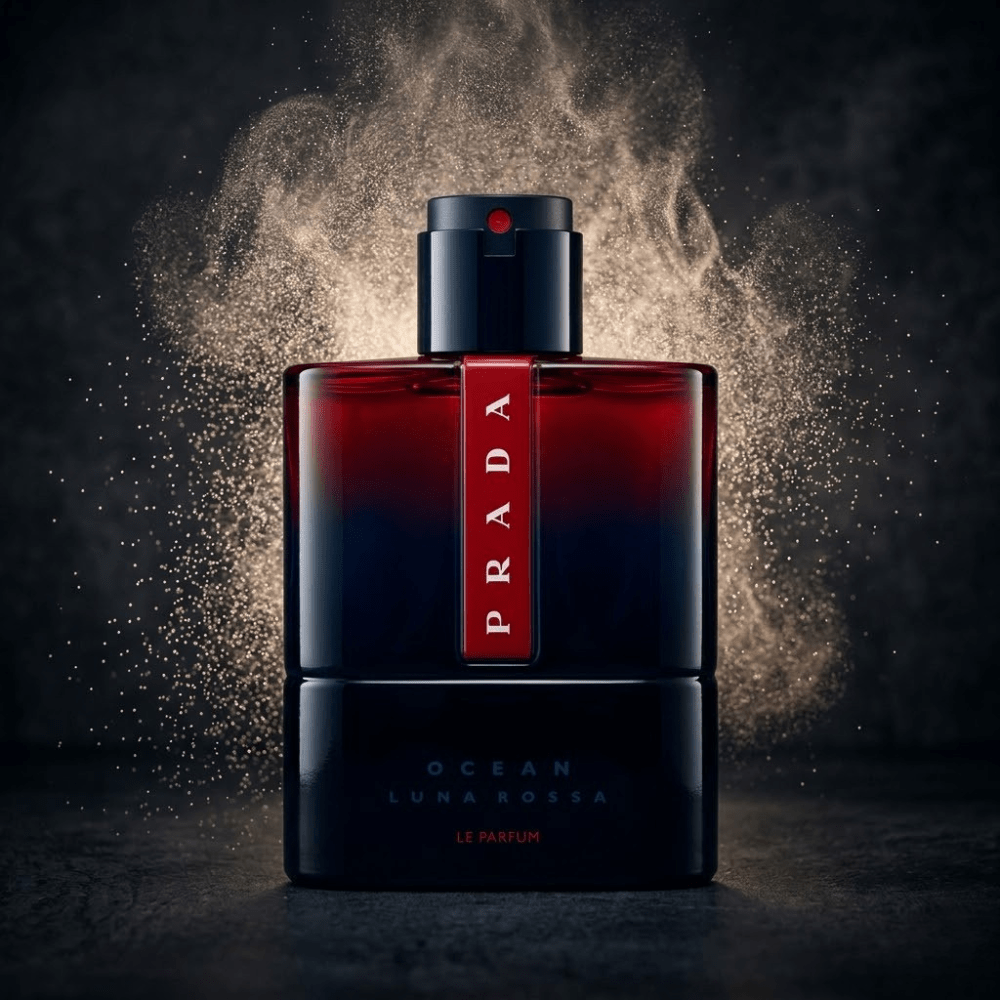 Prada Luna Rossa Ocean Le Parfum by Prada, 3.3 oz Parfum Spray for Men - Unik Glow
