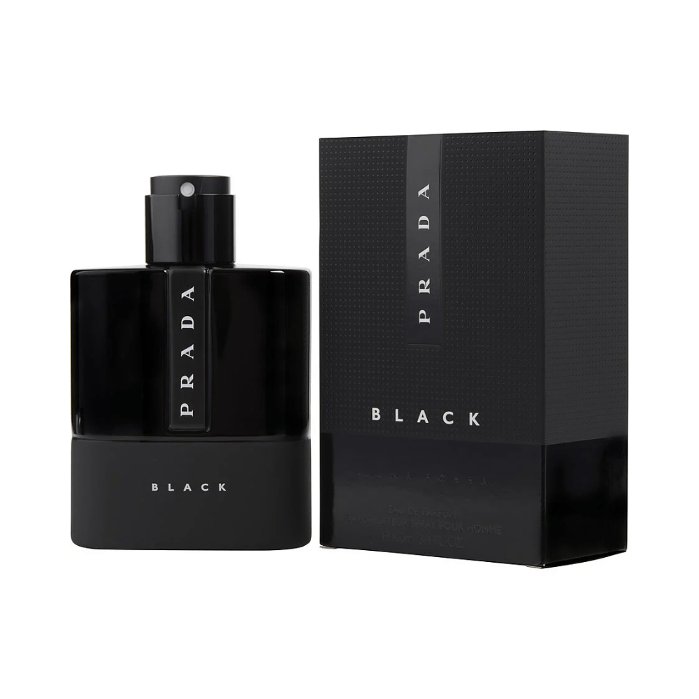 Prada Luna Rossa Black by Prada, 3.4 oz EDP Spray for Men - Unik Glow