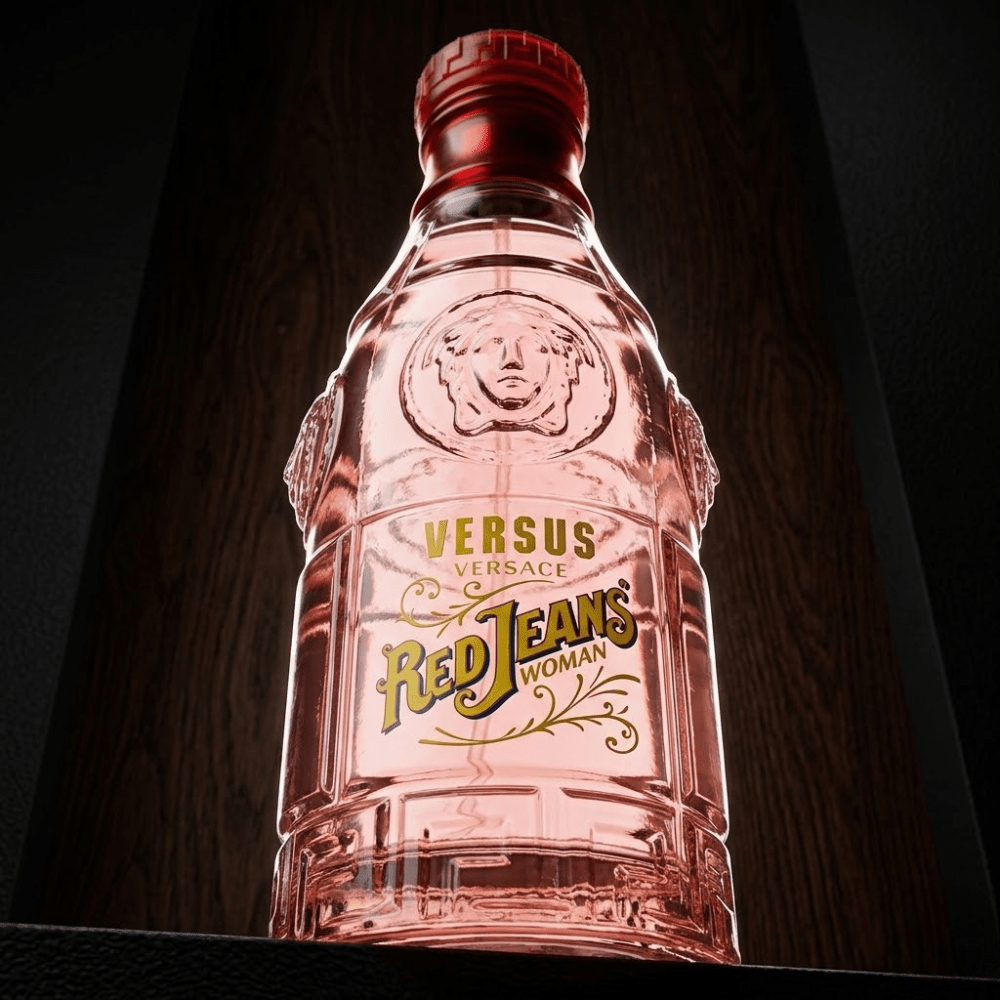 Red Jeans by Versace, 2.5 oz EDT Spray for Women - Unik Glow