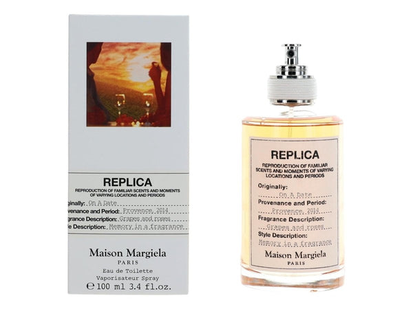 Replica On A Date by Maison Margiela, 3.4 oz EDT Spray for Unisex - UnikGlow