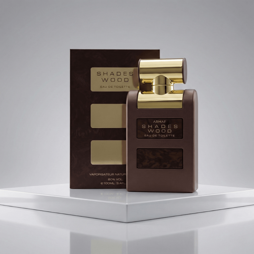 Shades Wood by Armaf, 3.4 oz EDT Spray for Men - Unik Glow