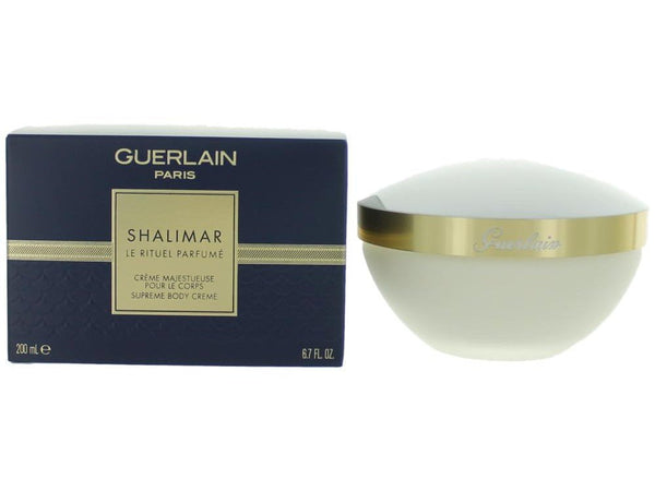 Shalimar by Guerlain, 6.7 oz Supreme Body Creme for Women (Jar) - UnikGlow