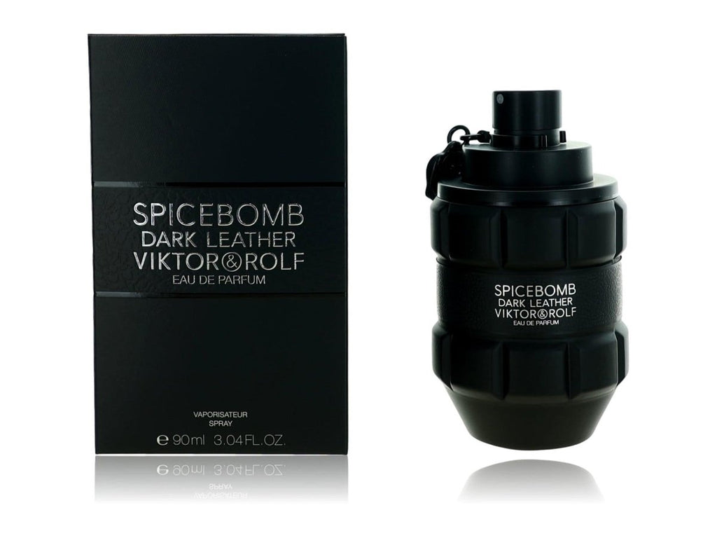 Spicebomb Dark Leather by Viktor & Rolf, 3 oz EDP Spray for Men - UnikGlow