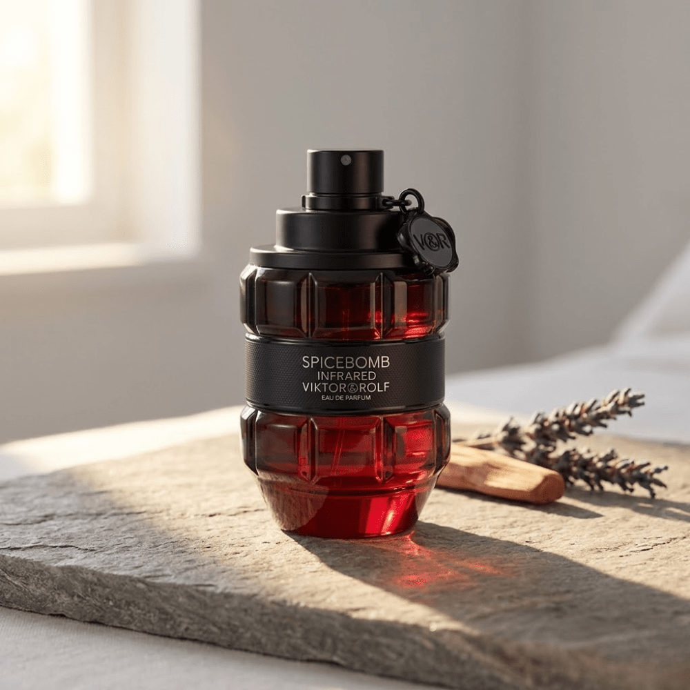 Spicebomb Infrared by Viktor & Rolf, 3.04 oz EDP Spray for Men - Unik Glow