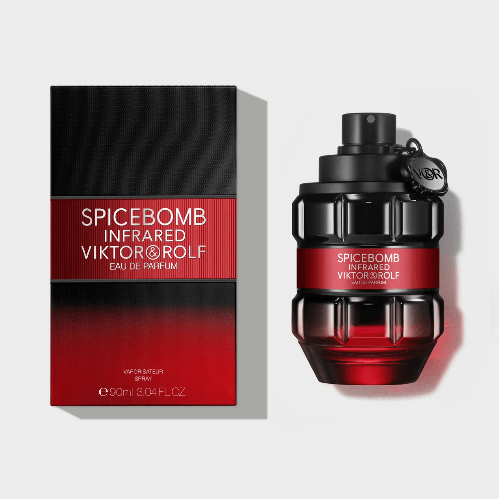 Spicebomb Infrared by Viktor & Rolf, 3.04 oz EDP Spray for Men - Unik Glow
