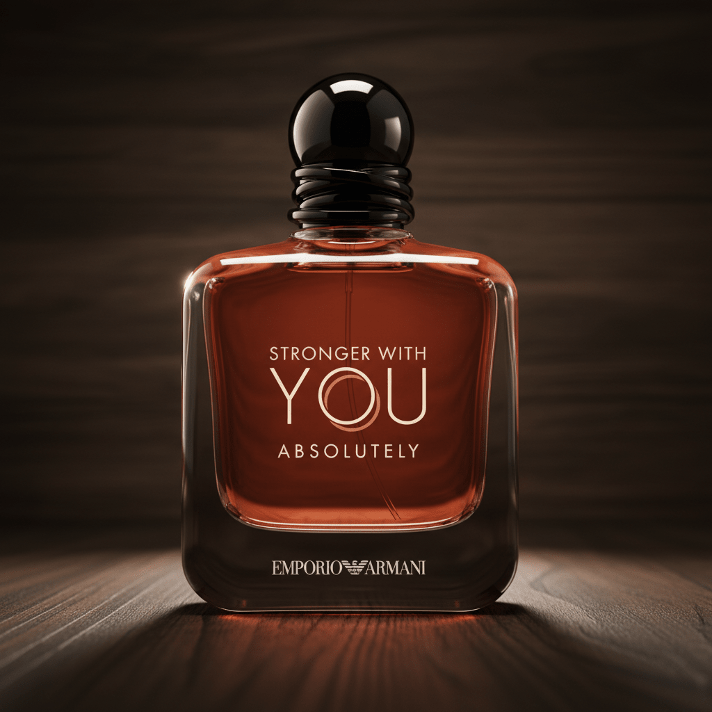Stronger With You Absolutely by Emporio Armani, 3.4oz EDP Spray men - Unik Glow