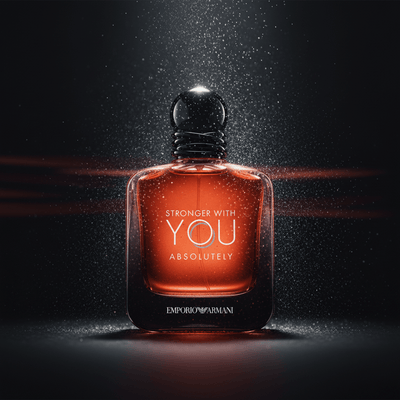 Stronger With You Absolutely by Emporio Armani, 3.4oz EDP Spray men - Unik Glow