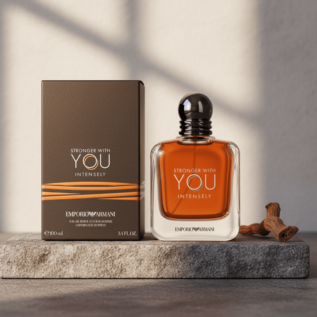 Stronger With You Intensely by Emporio Armani, 3.4oz EDP Spray men - Unik Glow