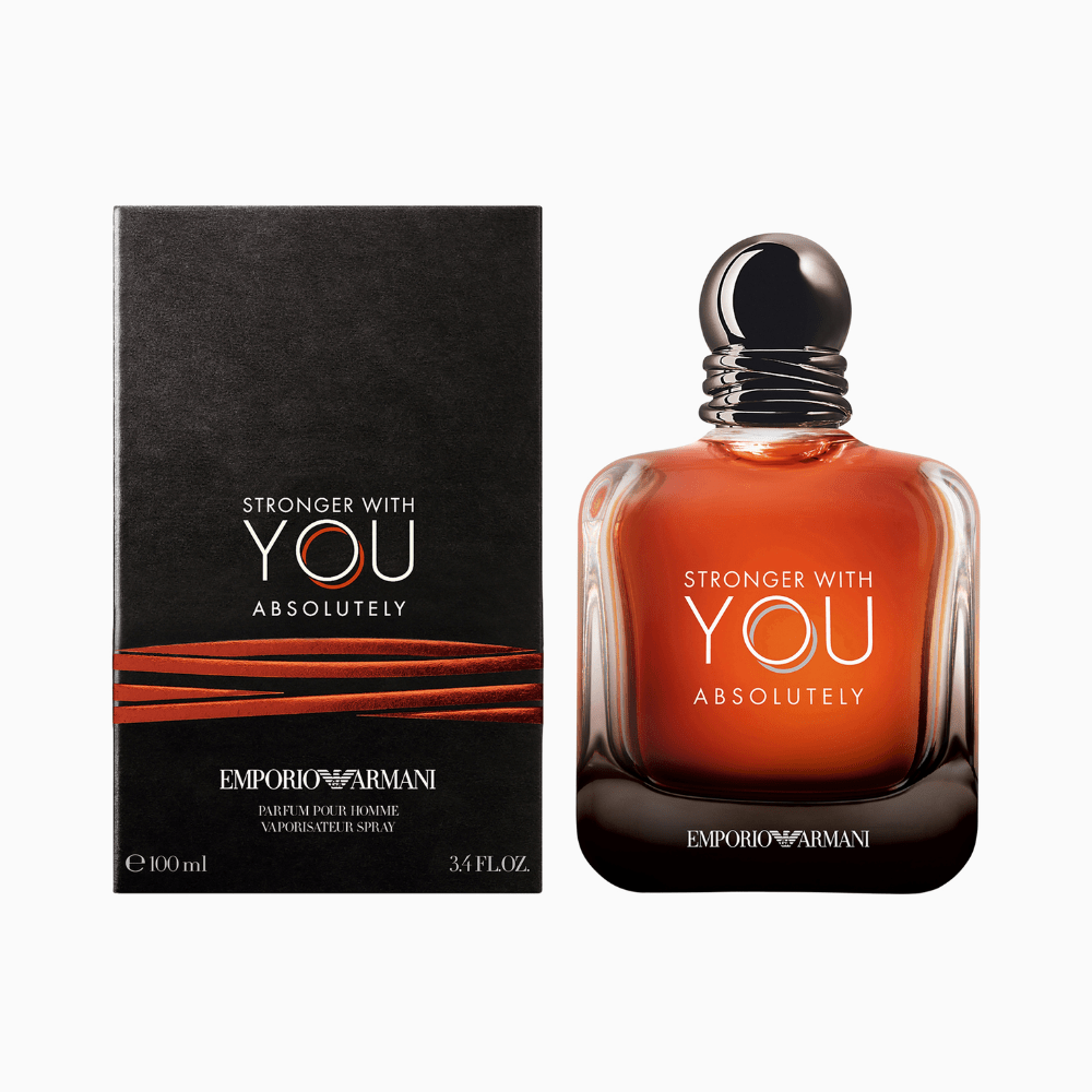 Stronger With You Absolutely by Emporio Armani, 3.4oz EDP Spray men - Unik Glow