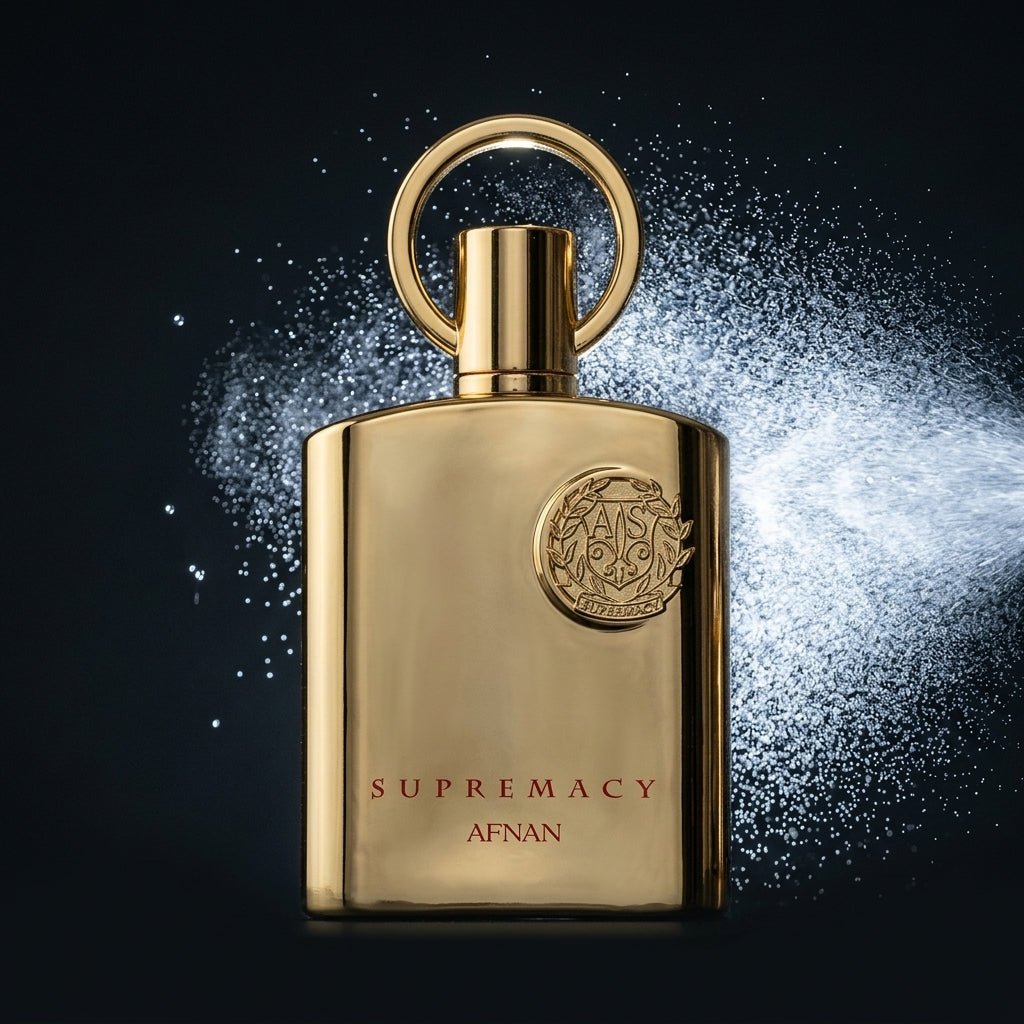 Supremacy Gold by Afnan, 3.4 oz EDP Spray for Unisex - Unik Glow