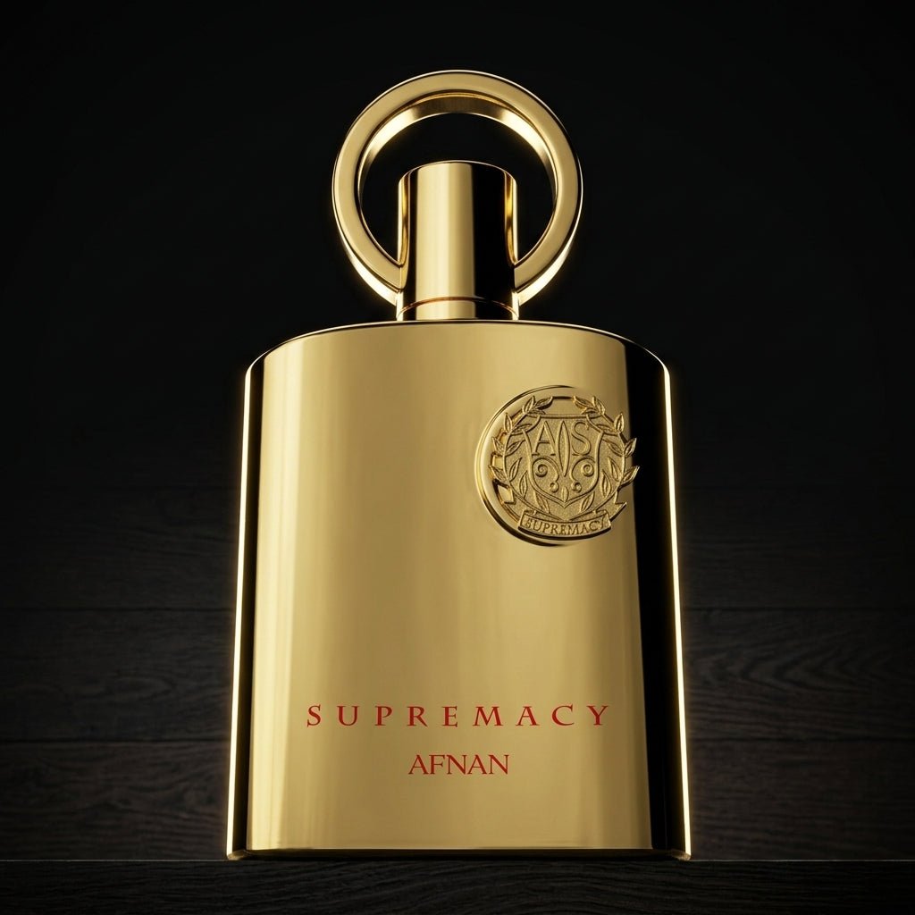 Supremacy Gold by Afnan, 3.4 oz EDP Spray for Unisex - Unik Glow