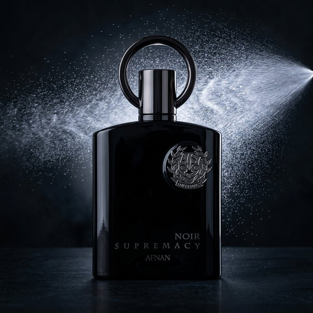 Supremacy Noir by Afnan, 3.4 oz EDP Spray for Unisex - Unik Glow