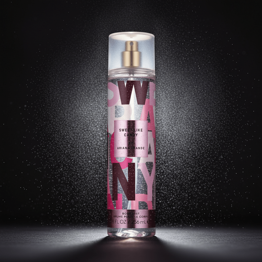 Sweet Like Candy by Ariana Grande, 8 oz Body Mist for Women - Unik Glow