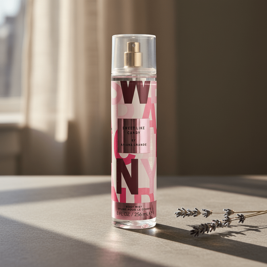 Sweet Like Candy by Ariana Grande, 8 oz Body Mist for Women - Unik Glow