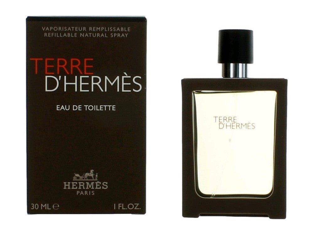 Terre D'Hermes by Hermes, 1 oz EDT Spray Refillable for Men - UnikGlow