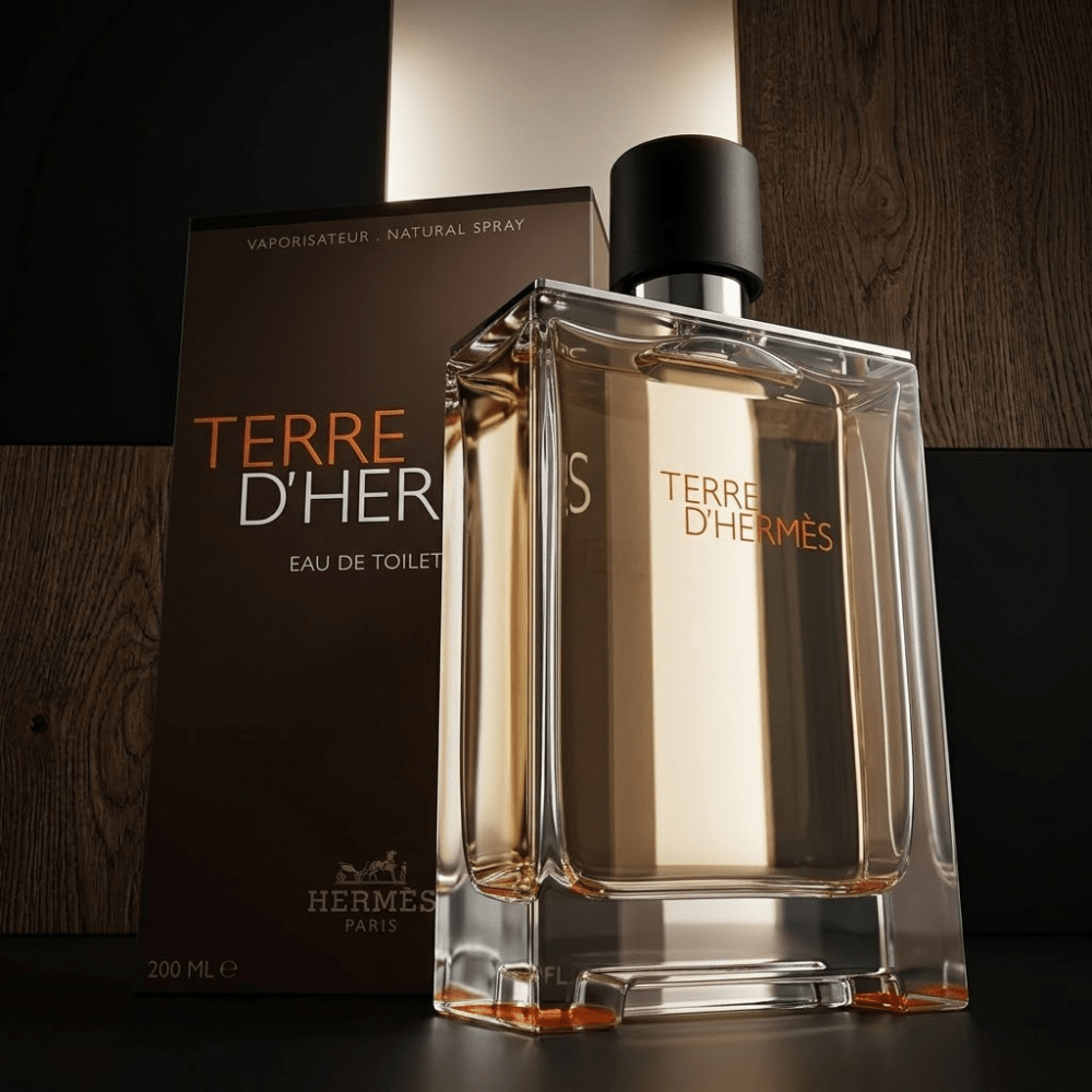 Terre D'Hermes by Hermes, 6.7 oz EDT Spray for Men - Unik Glow