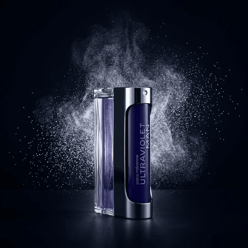 Ultraviolet Man by Paco Rabanne, 3.4 oz EDT Spray for Men - Unik Glow