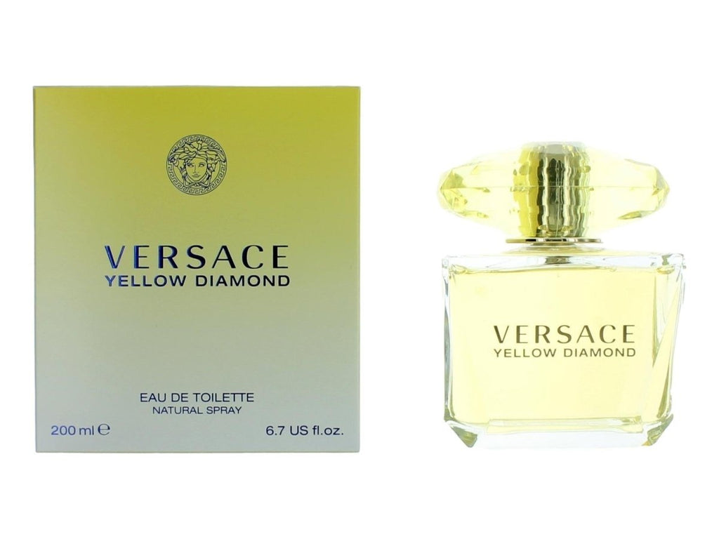 Versace Yellow Diamond by Versace, 6.7 oz EDT Spray for Women - UnikGlow
