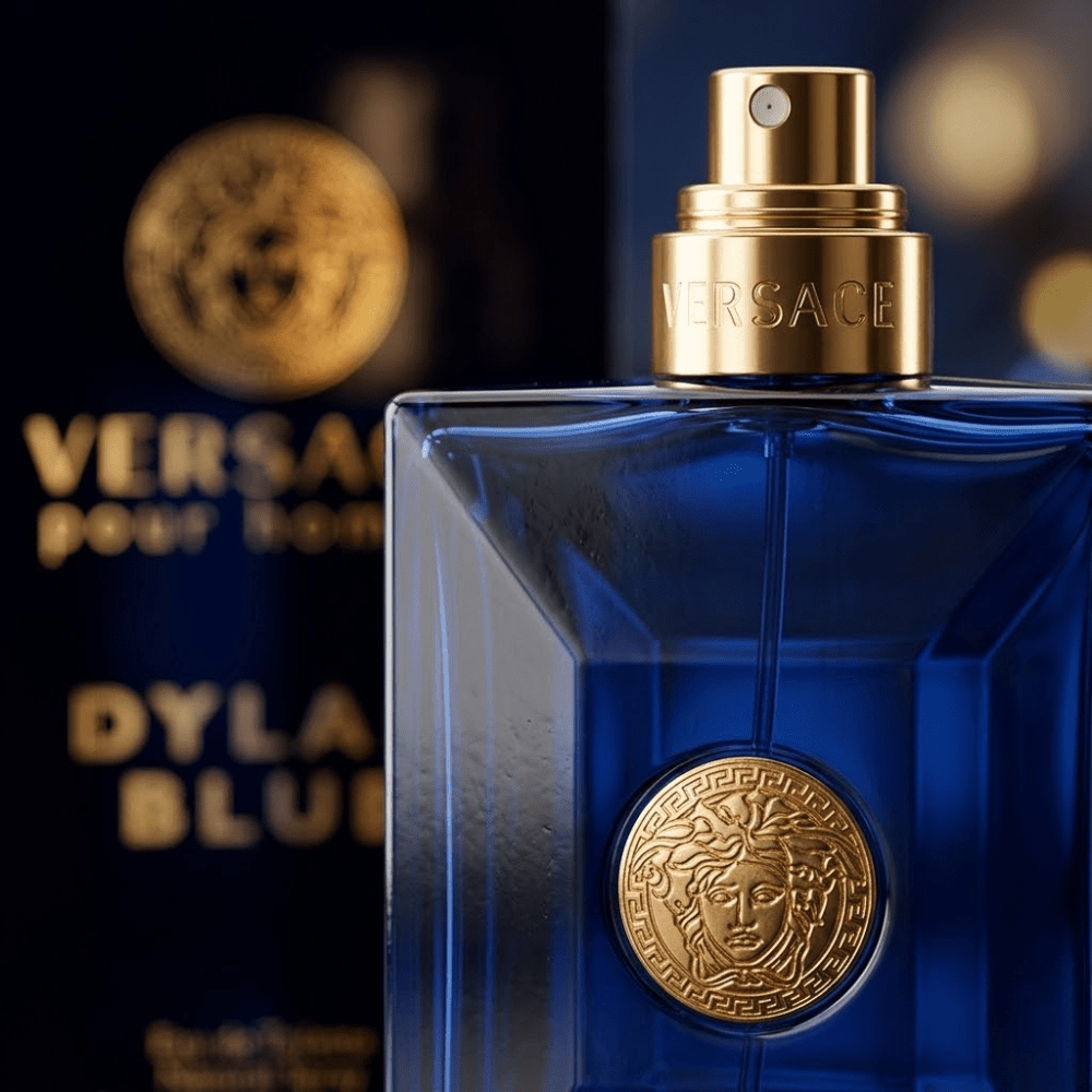 Versace Pour Homme Dylan Blue by Versace, 3.4 oz EDT Spray for Men - Unik Glow