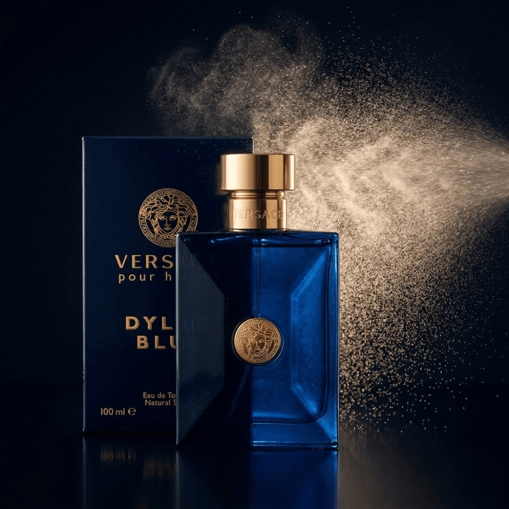 Versace Pour Homme Dylan Blue by Versace, 3.4 oz EDT Spray for Men - Unik Glow