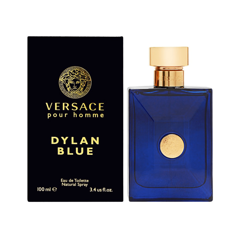 Versace Pour Homme Dylan Blue by Versace, 3.4 oz EDT Spray for Men - Unik Glow