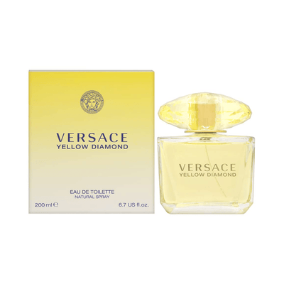 Versace Yellow Diamond by Versace, 6.7 oz EDT Spray for Women - Unik Glow