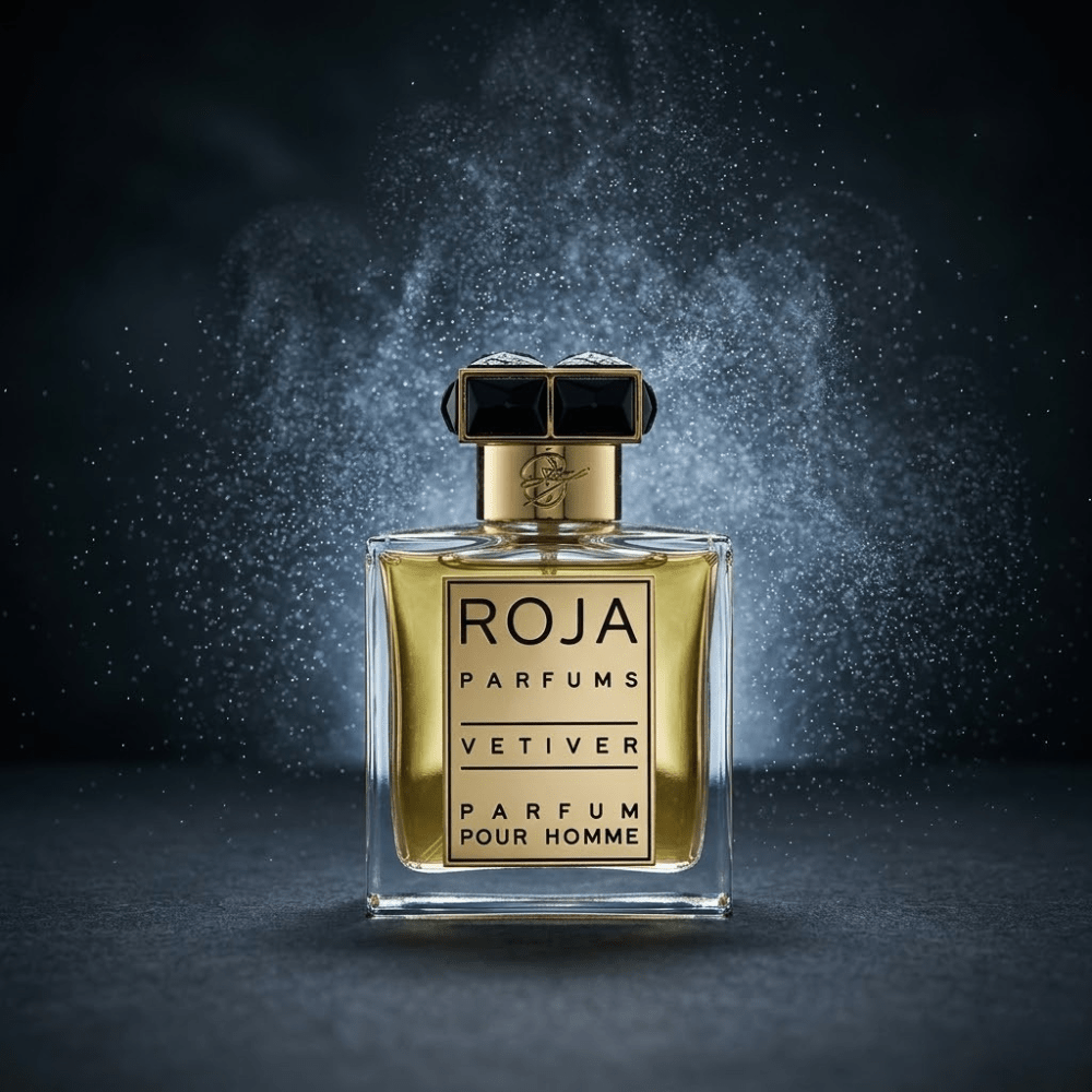 Vetiver Pour Homme by Roja Parfums, 1.7 oz Parfum Spray for Men - Unik Glow