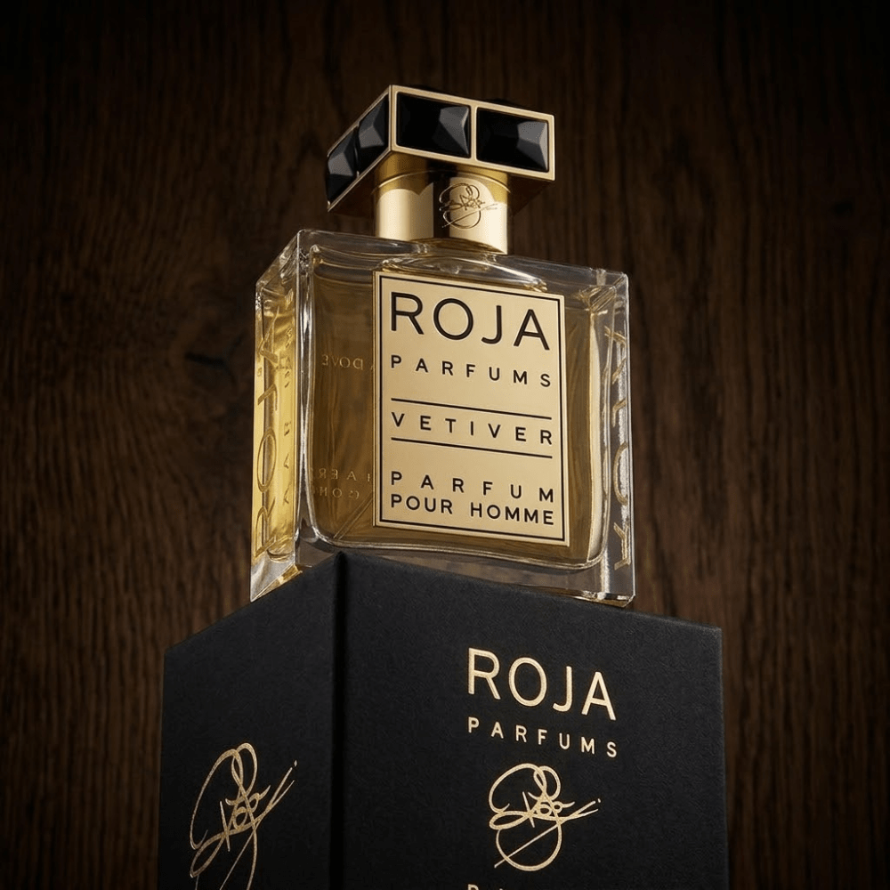 Vetiver Pour Homme by Roja Parfums, 1.7 oz Parfum Spray for Men - Unik Glow