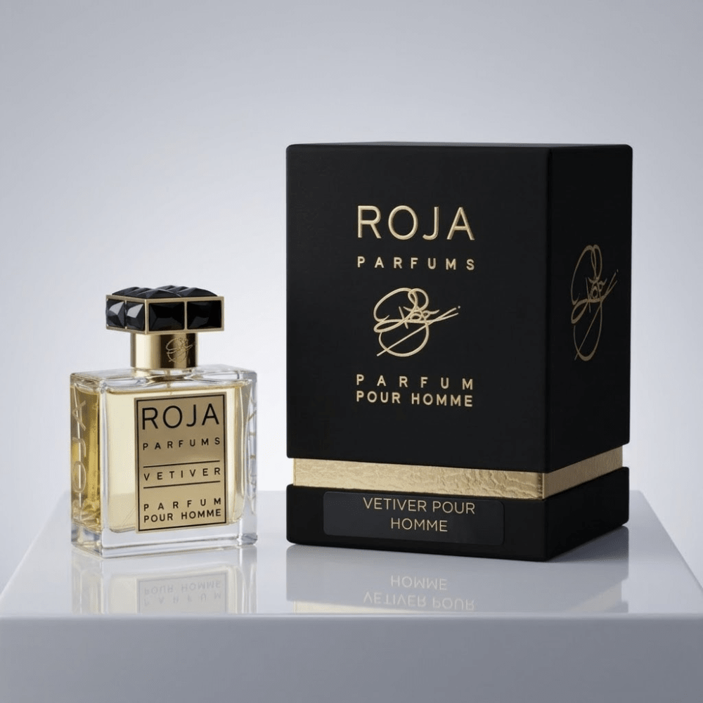Vetiver Pour Homme by Roja Parfums, 1.7 oz Parfum Spray for Men - Unik Glow