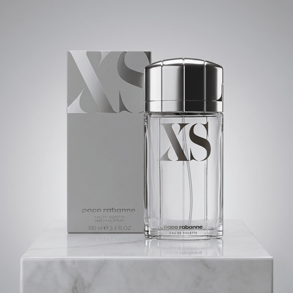 XS by Paco Rabanne, 3.4 oz EDT Spray for Men - Unik Glow