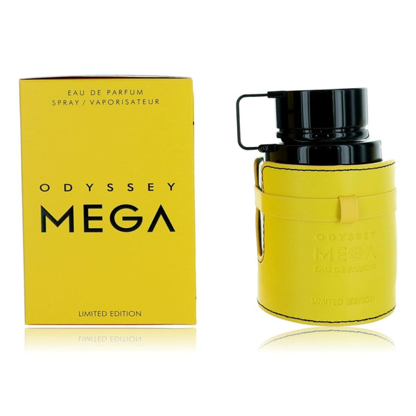 Odyssey Mega by Armaf, 3.4 oz EDP Spray for Men - Unik Glow