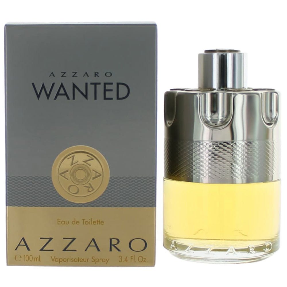 Azzaro Wanted by Azzaro, 3.4 oz EDT Spray for Men - Unik Glow