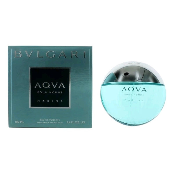 Aqva Marine by Bvlgari, 3.4 oz EDT Spray for Men (Aqua) - Unik Glow