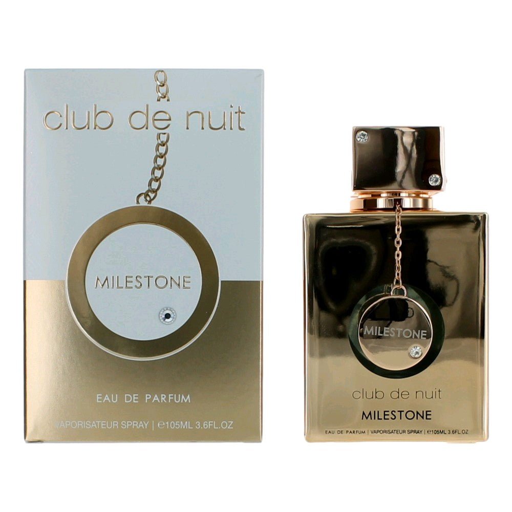 Club De Nuit Milestone by Armaf, 3.6 oz EDP for Unisex - Unik Glow
