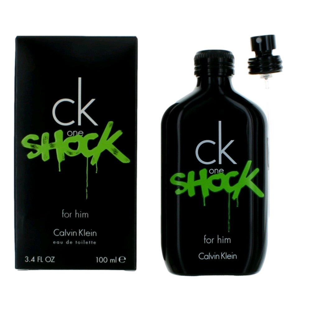 CK One Shock by Calvin Klein, 3.4 oz EDT Spray for Men - Unik Glow
