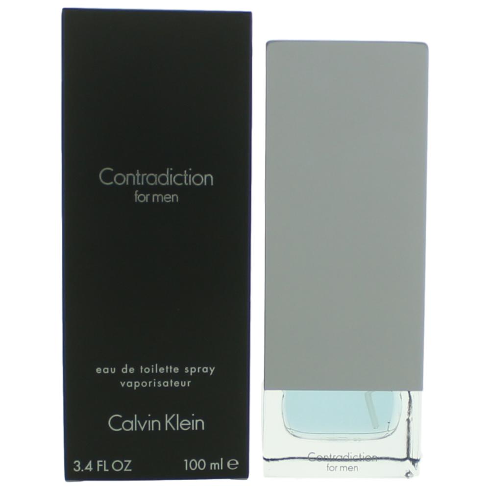 Contradiction by Calvin Klein, 3.4 oz EDT Spray for Men - Unik Glow