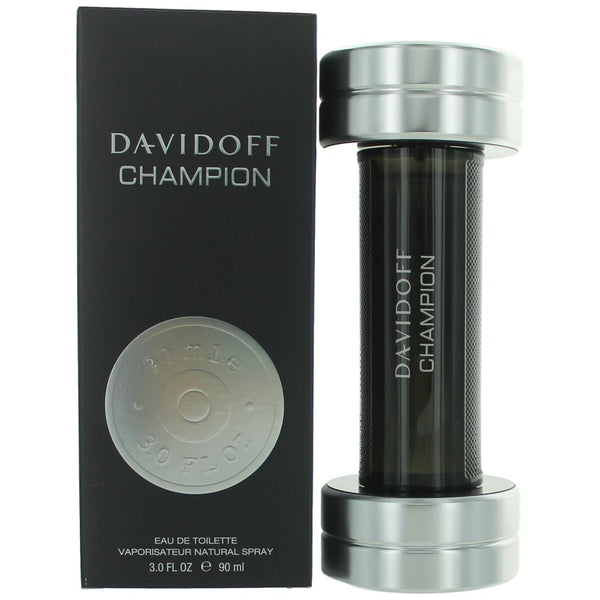 Champion by Davidoff, 3 oz EDT Spray for Men - Unik Glow