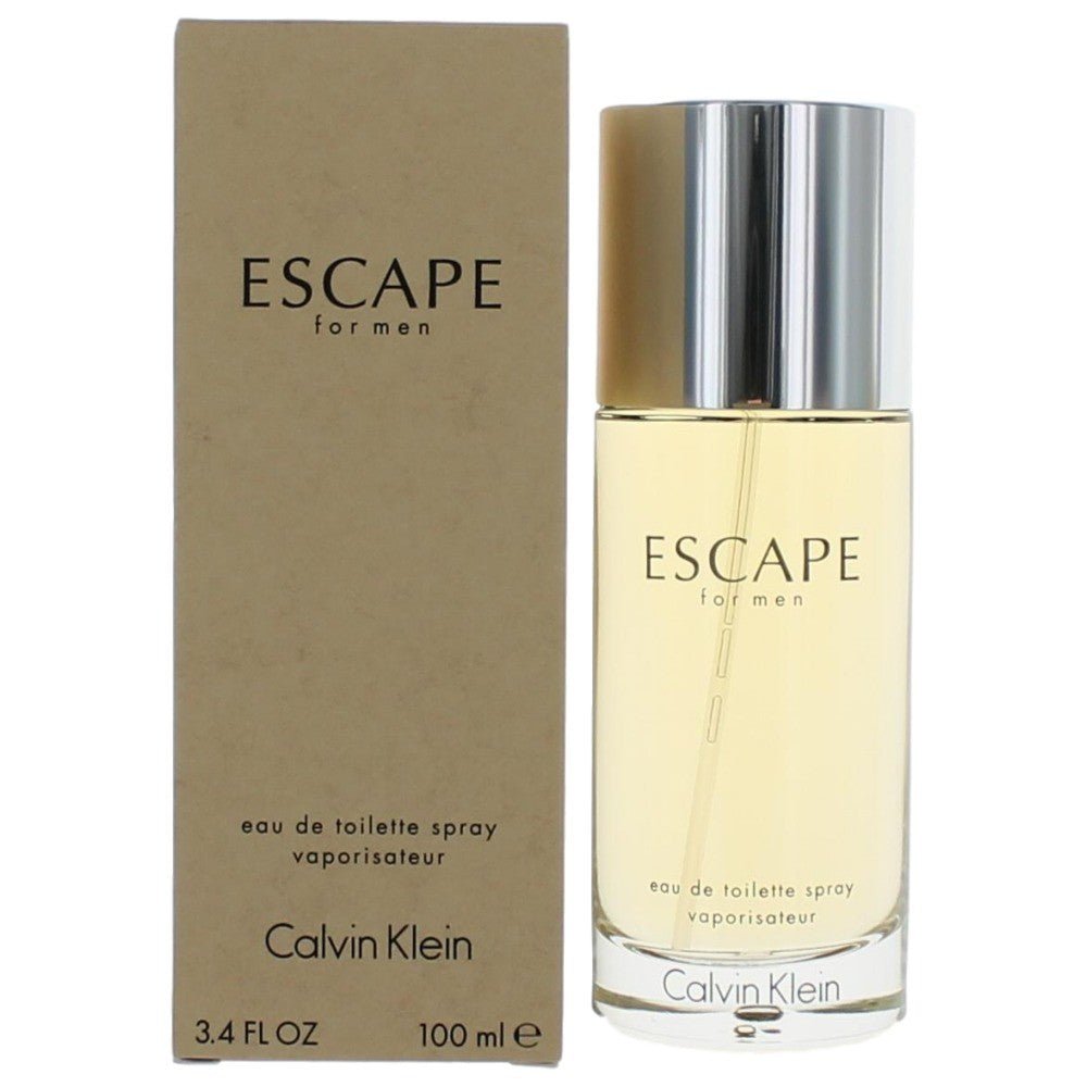 Escape by Calvin Klein, 3.4 oz EDT Spray for Men - Unik Glow