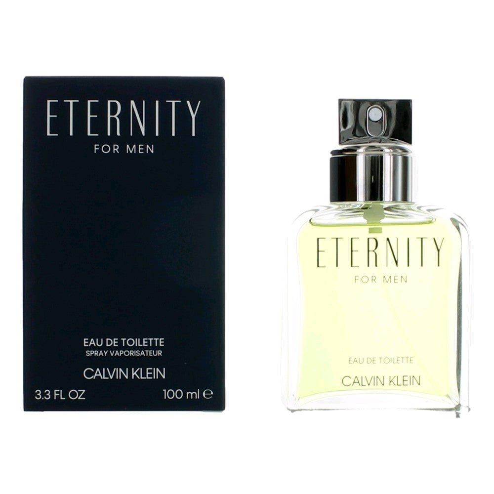 Eternity by Calvin Klein, 3.3 oz EDT Spray for Men - Unik Glow
