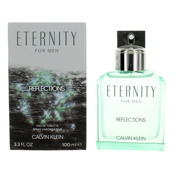 Eternity Reflections by Calvin Klein, 3.3 oz EDT Spray for Men - Unik Glow