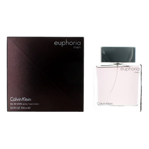Euphoria by Calvin Klein, 3.3 oz EDT Spray for Men - Unik Glow