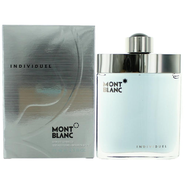 Individuel by Mont Blanc, 2.5 oz EDT Spray for Men - Unik Glow