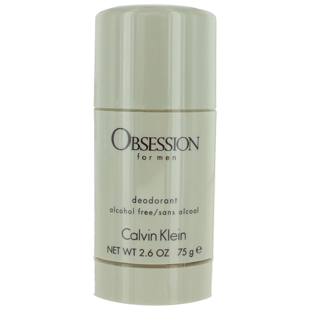 Obsession by Calvin Klein, 2.6 oz Deodorant Stick for Men - Unik Glow